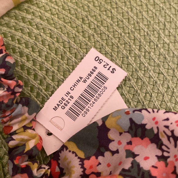 JCREW one floral Bow Hair-tie with tag - Picture 3 of 4